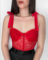 Corset Eloisa rojo